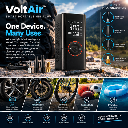 VoltAir™ Smart Portable Air Pump