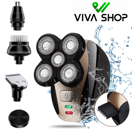 LK-1800 Smart 5-Head Floating Electric Shaver